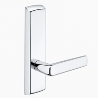 SARGENT P715-8-NEE-US26 narrow stile exit device E lever trim, polished chrome, non-keyed passage