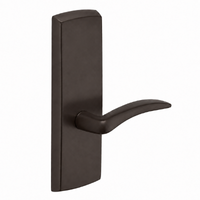 SARGENT P715-8-WEA wide stile exit device lever trim, A lever, US10B oil-rubbed bronze, non-keyed