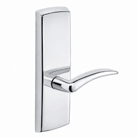 SARGENT P715-8-WEA-US26 wide stile exit device lever trim, polished chrome plate with curved passage lever