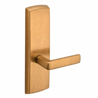 SARGENT P715-8-WEE-US10 wide stile exit device lever trim, satin bronze finish, rectangular escutcheon