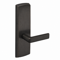 SARGENT P715-8-WEE wide stile exit device lever trim, E lever, oil-rubbed bronze US10BE backplate