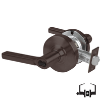 Schlage ALX70J-LAT Classroom Cylindrical Lock, Latitude Lever, FSIC Less Core