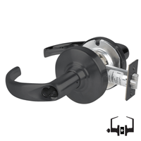 Schlage ALX80B-SPA Storeroom Cylindrical Lock, Sparta Lever, SFIC Less Core