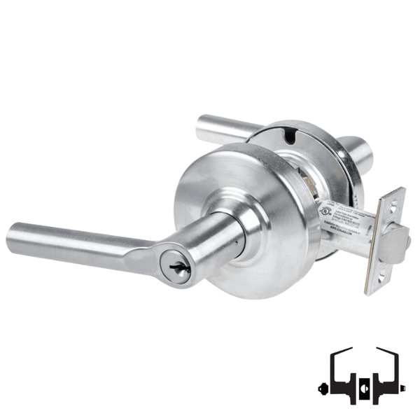 Schlage ALX53P6-BRW-626