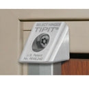 Select TIPIT-C Ligature-Resistant Hospital Tip, For Concealed Continuous Hinge