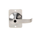 Tell CTL Exit Device Trim, Multiple Functions, For 8000 Series Exit Devices, 2 1/8" bore 2 3/4" backset, Satin Chrome