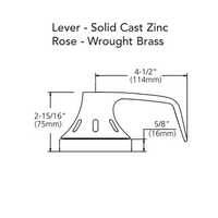 Sargent V33-10XG05-VSLL-LAKD Office Function Cylindrical Lock, Visual Indicator Trim Both Side, Green/Red, LA Keyway Keyed Random