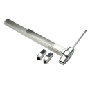 Von Duprin 9827EO 3 26D LBR Surface Vertical Rod Exit Device Exit Only Less Bottom Rod Satin Chrome