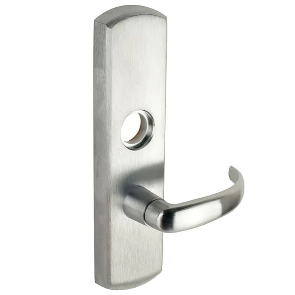 Von Duprin 99L-F-17 Fire Rated Rim Exit Device, Classroom Function, 17 Lever with Escutcheon, Less Cylinder