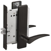 Schlage L9010-12L Passage Latch Mortise Lock, 12 Lever,  L Escutcheon