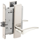 Schlage L9010-12L Passage Latch Mortise Lock, 12 Lever,  L Escutcheon