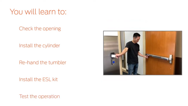 How to Install the Von Duprin Emergency Secure Lockdown Solution