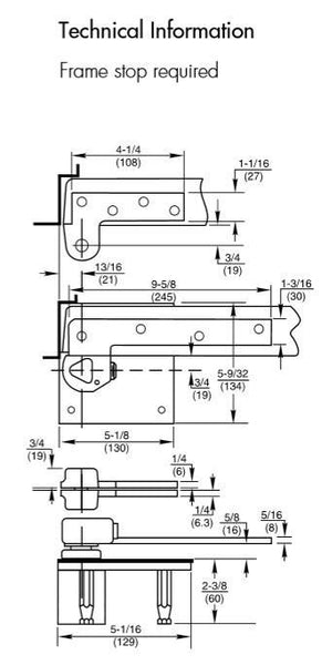 Rixson 117-1/2 Tech Info