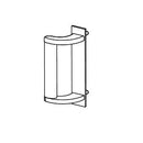 Accentra482F Dummy Pull Exit Device Trim