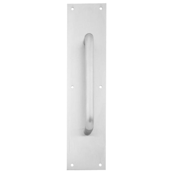 Ives 8302 8 US32D 3.5X15 Pull Plate, 8" CTC