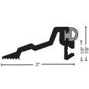 NGP 884B/SVDKB Extended Width Threshold Bumper Edge 2" Width, 7/8" Height, Dark Bronze Aluminum