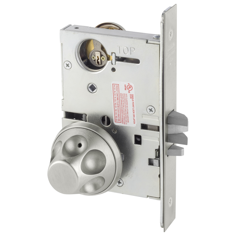Corbin Russwin ML2003-HSS Anti-Ligature Mortise Knob Lockset Classroom Function  inside