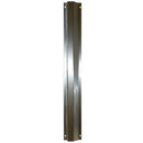 Don Jo 85-630 Vertical Rod Cover Protector, 3-1/8" Width, 24" Length, 1-1/8" Projection, 630/US32D Stainless Steel Finish