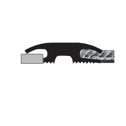 NGP 402 Vinyl Carpet/Tile Divider Threshold