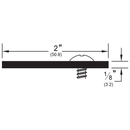Pemko 357C96 Overlapping Astragal dimensions