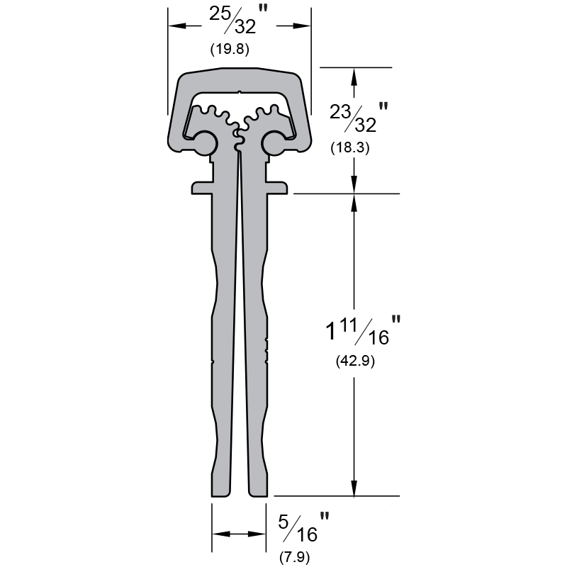 Pemko DFM83SLFHT Dimensions