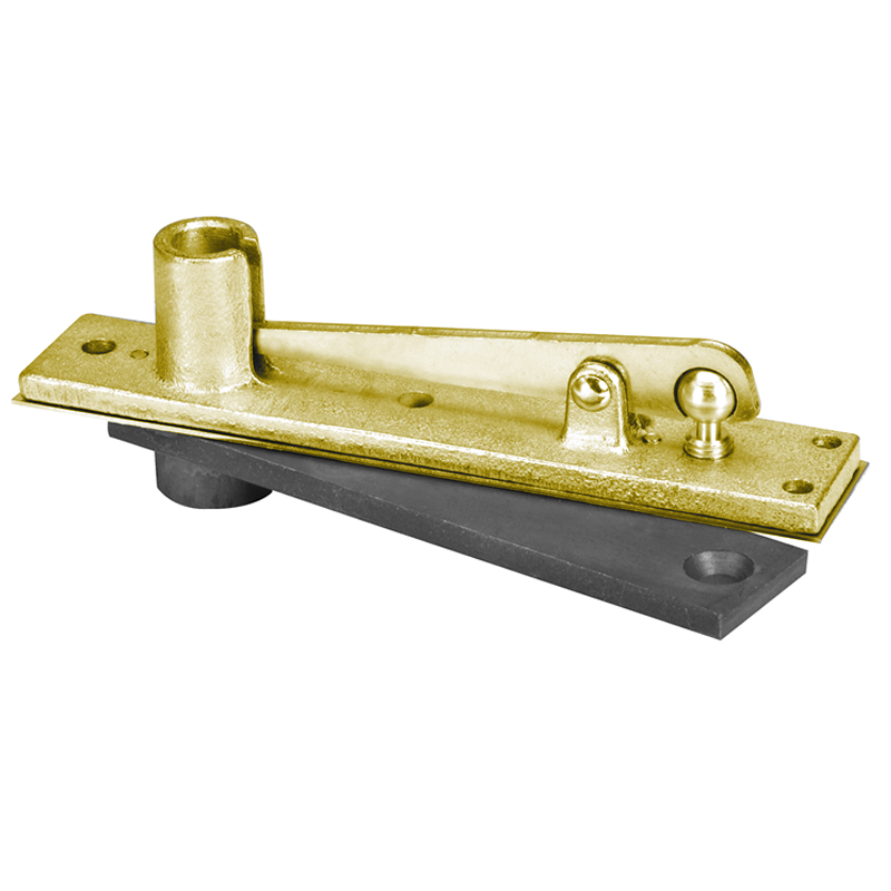 Rixson-340-605-Center-Hung-Top-Pivot-Bright-Brass-Finish