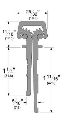 Pemko CSPFM83SLF Continuous Hinge