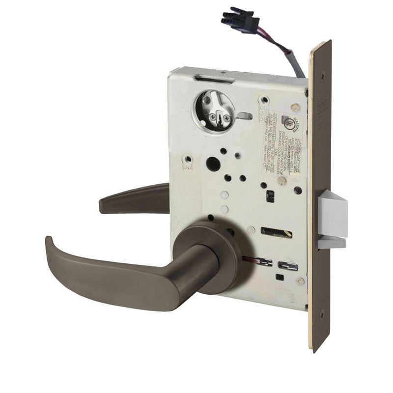 Sargent RX-LC-8204-12V-LNP-US10B Storeroom or Closet Mortise Lock