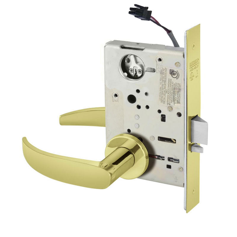 Sargent RX-LC-8204-12V-LNP-US3 Storeroom or Closet Mortise Lock