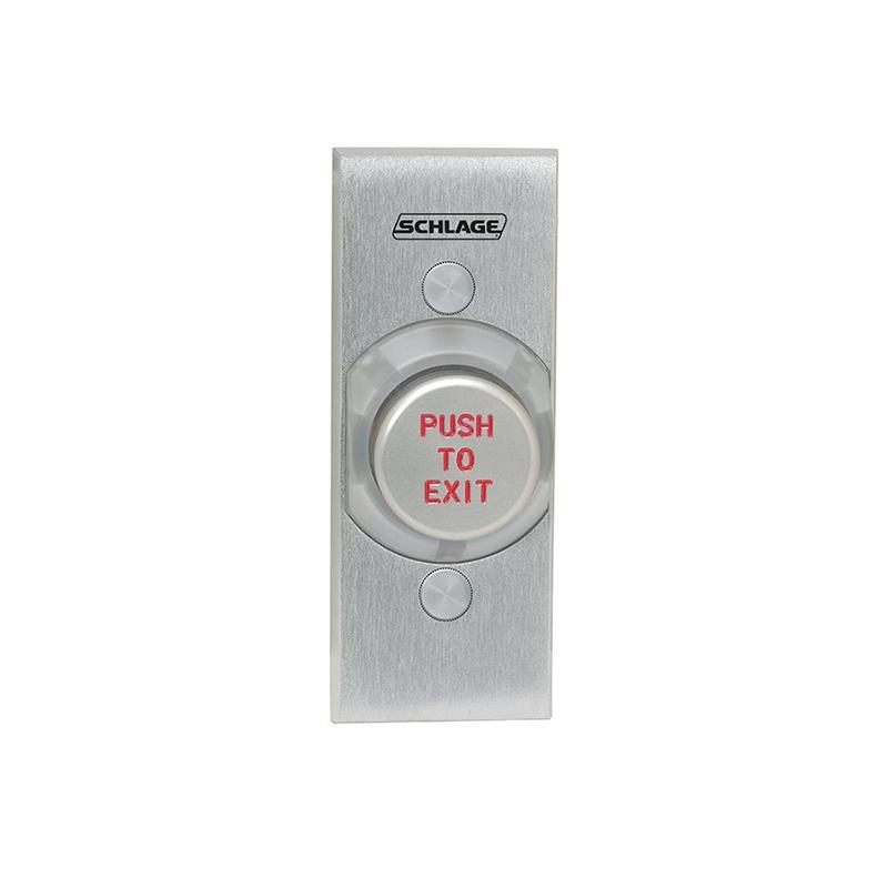 Schlage Electronics 631AL EX DA NS 1-1/4" Metal Button