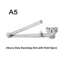 A5  Heavy Duty Backstop Arm with Hold Open