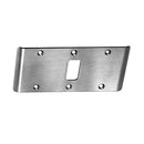 McKinney DLS-8-US26D-Center Hung Double Lipped Strike, Emergency Hardware, Satin Chrome Finish
