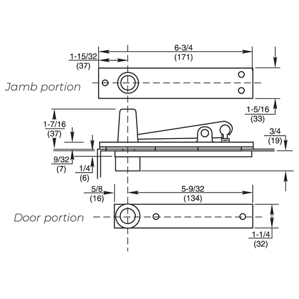 rixson-340-center-hung-top-pivot-technical-information