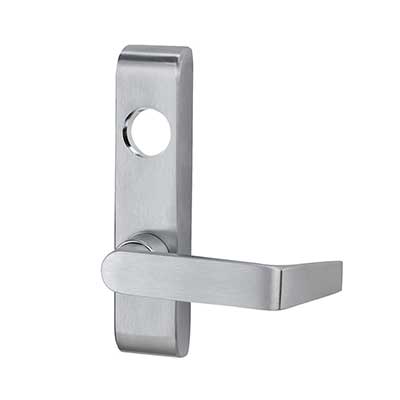 VonDuprin 360L-06-US26D-RHR-LC Lever Trim Classroom Function Less Cylinder Satin Chrome